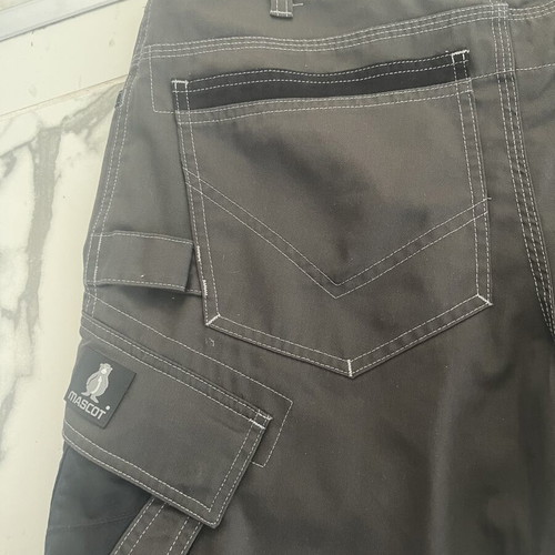 Mascot men's work pants size 50 like new, dark gray