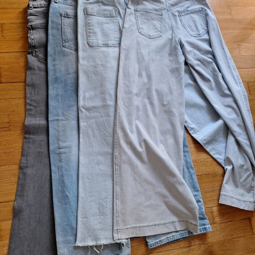 Set of girls' 152cm jeans Zara, H&M, Only used
