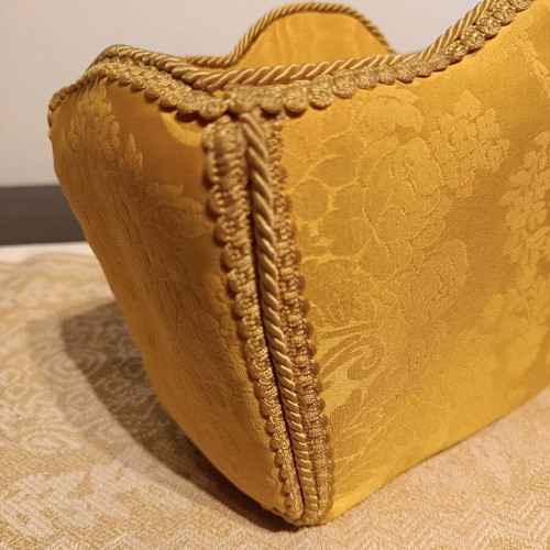 Elegant decorative basket used with embossed design