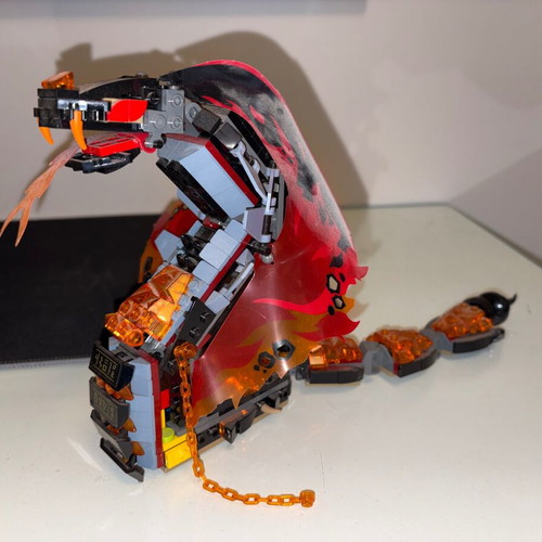 Lego Ninjago Killow vs Samurai X set used for ages 8-14 with Fire Fang gift