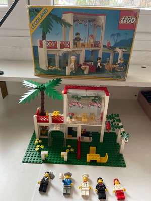 Lego 6376 Breezeway Cafe μεταχειρισμένο, vintage σετ με κουτί και οδηγίες