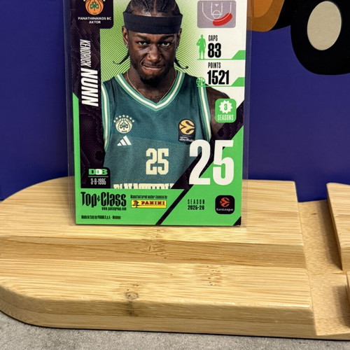 Kendrick Nunn Top Class Panini card like new