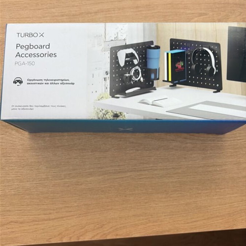Turbo X Pegboard new, console accessory stand