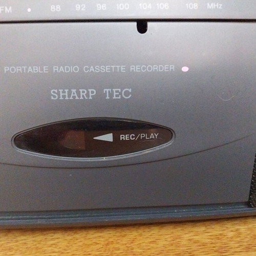 Sharp Tec E1001 Portable Radio Cassette Player like new