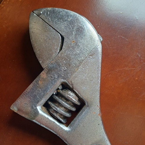 Pastorino adjustable wrench used 250mm vintage, Chrome Vanadium