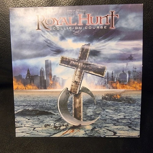 Royal Hunt Collision Course promo CD used, metal