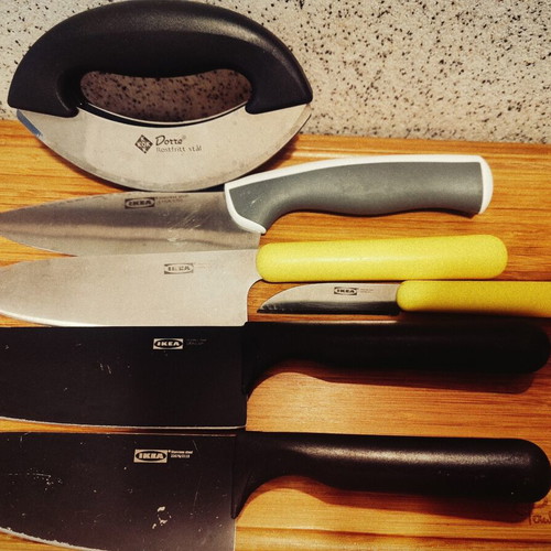 IKEA kitchen knives set