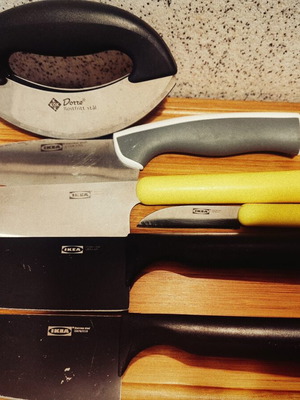 IKEA kitchen knives set