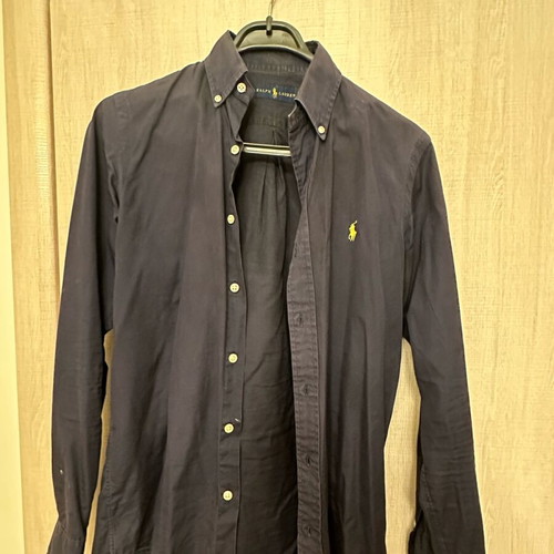 Polo Ralph Lauren shirt used, navy color, size XS-S