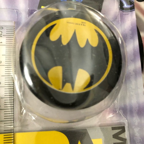 Batman school set new with pencil, ruler, sharpener, eraser and DC Comics notebook
