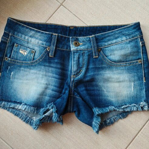 Staff&Co denim shorts like new, size XS/S, blue