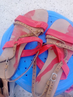 Sandal used, size 38