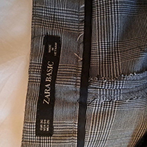 Zara women's summer pants gray size S like new