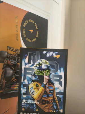 Puzzle 1000 pieces McLaren world champion 2025 new