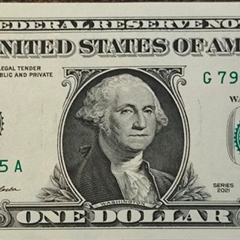 United States of America 1 Dollar 2021 banknote like new