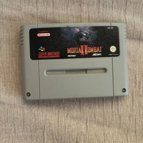 Mortal Kombat II Super Nintendo SNES game used