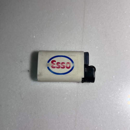 Esso promotional lighter used with synthetic fur tail