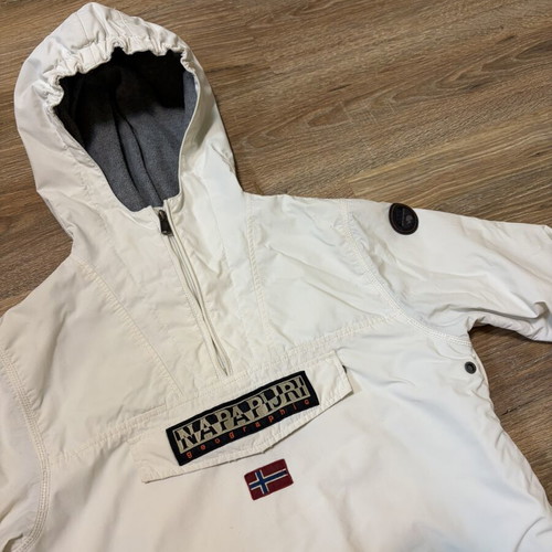 Napapijri Rainforest Winter 3 Anorak white, like new, size S
