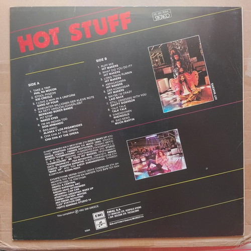 Hot Stuff LP rock, like new