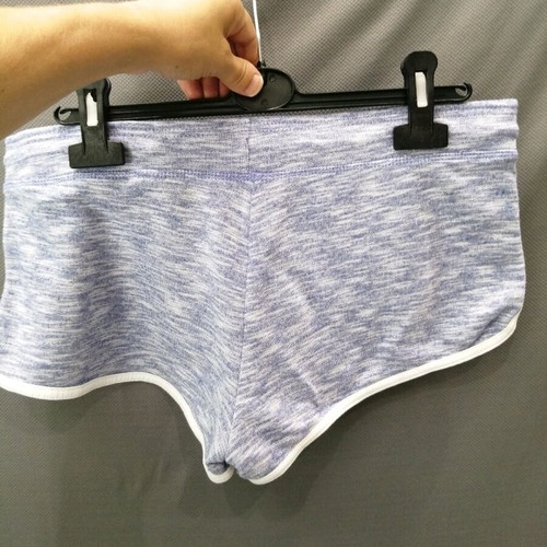 Women's shorts size L like new, gray and blue
