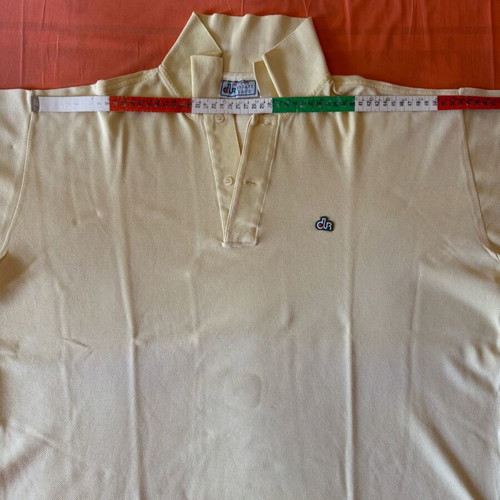 Dur men's banana short-sleeve shirt used, size 5XL, yellow