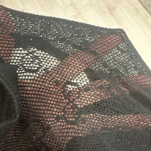 Luxury tights fishnet new, black