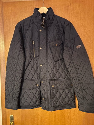 Joules Quilted Jacket like new, blue, size M