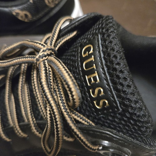 Guess sneakers like new, black and beige, size 40