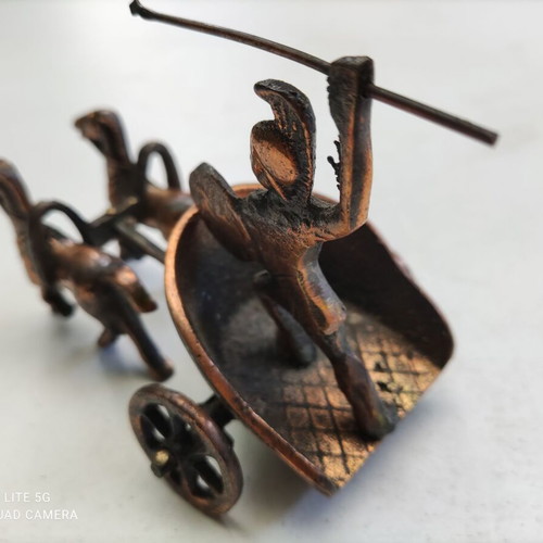 Achilles in war chariot like new