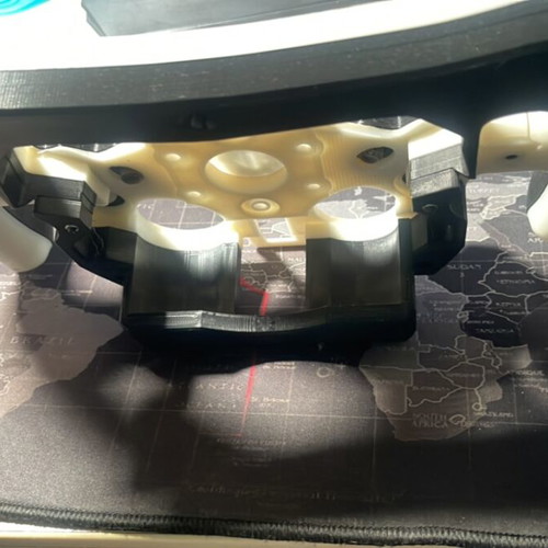 PAOK steering wheel for Logitech G29 used, 3D printed