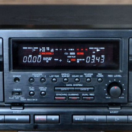 Aiwa AD-WX 929 cassette player like new