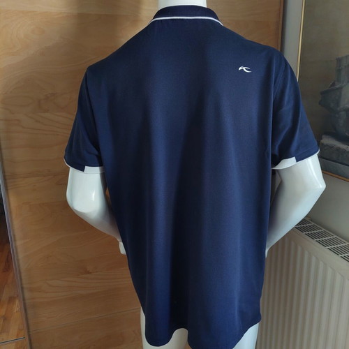 Kjus Stan men's polo shirt 2XL like new, dark blue