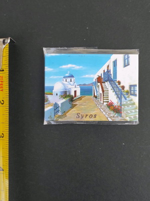 Syros fridge magnet new