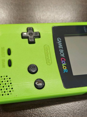 Game Boy Color Lime Green like new, original Nintendo