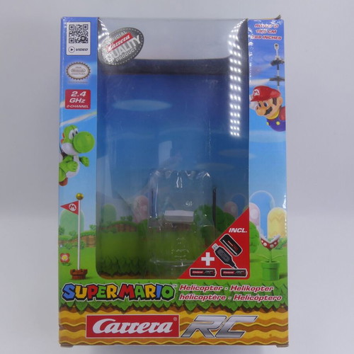Carrera RC Super Mario Helicopter Drone Toy broken, needs repair