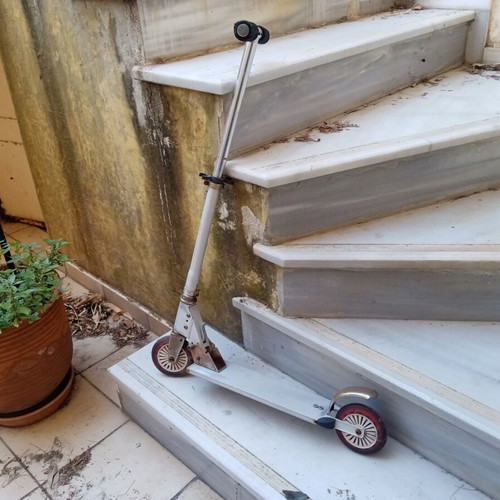 Aluminum scooter used