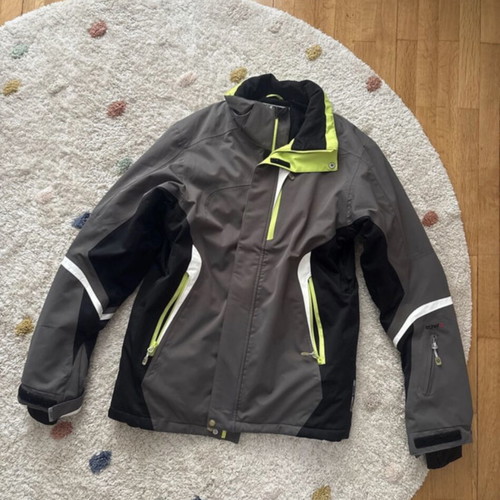 Etirel winter jacket new, size 46, grey and green
