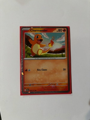 Pokemon Ascended Heroes Charmander Promo 020 нова