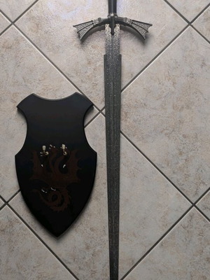 Dark Sister sword from House of the Dragon new with keychain and pin gift