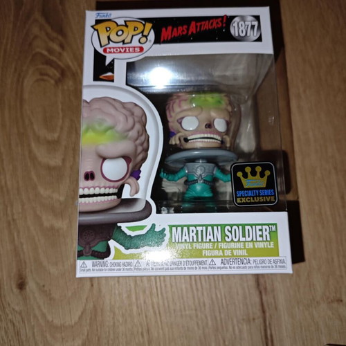 Funko Pop Martian Soldier #1877 σε άριστη κατάσταση, αυθεντικό