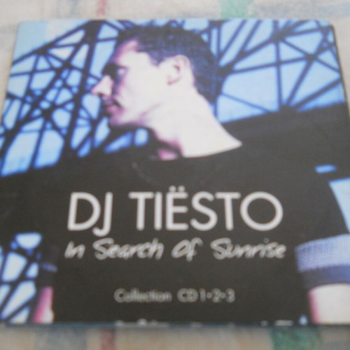 DJ Tiësto In Search Of Sunrise Collection 3×CD used, electronic