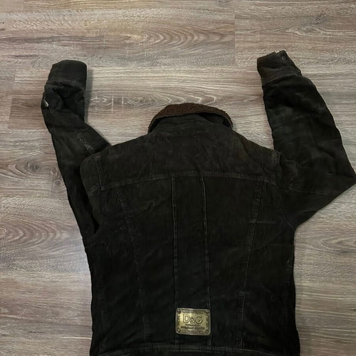 Vintage 90's Dolce & Gabbana Ribbed Corduroy Jacket used, size L