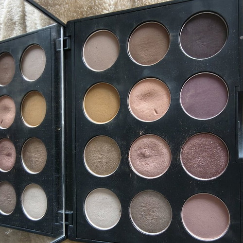 Mac eyeshadow palette used