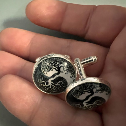 Metal cufflinks new