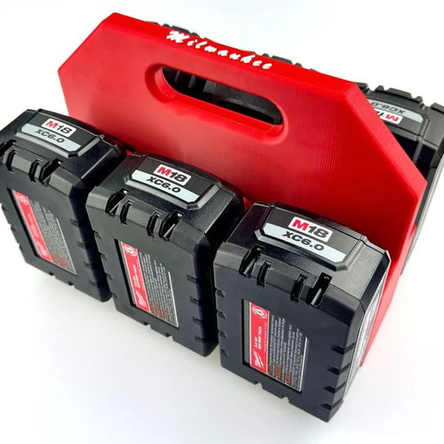 Milwaukee M18 Battery Transport Base for 6 Batteries