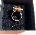  Ασημένιο χειροποίητο δαχτυλίδι 925 με quartz