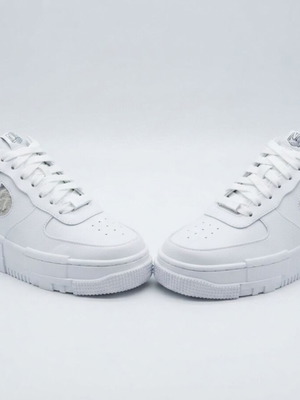 Nike Air Force 1 Pixel white sneakers new, size 40, chunk sole