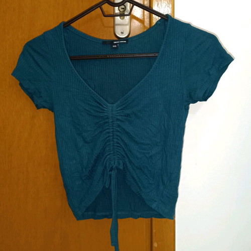 Crop top turquoise like new, Tally Weijl