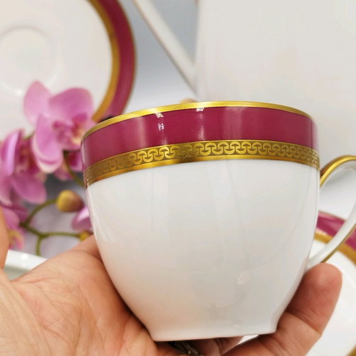 Hutschenreuther Olivia 63 bone china serving set used