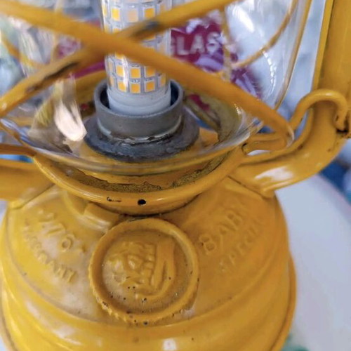 Vintage German Lamp used with EU plug and cable